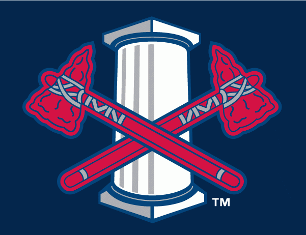 Rome Braves 2011-Pres Cap Logo vinyl decal